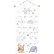 Disney Magical Xmas Fabric Advent Calendar Pooh and Friends