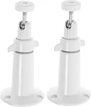 jojofuny Universal Security Camera Mounting Bracket 2pcs Wall Mount Holder for Indoor/Outdoor Flexible Installation Wide Angle Adjustment