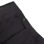 PT01 NWT Flat Front Dress Pants Size 50 34 US Dark Gray Small Pattern Wool Blend