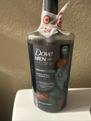 DOVE MEN+CARE Body Wash Eucalyptus+Cedar Oil to Rebuild Skin in the Shower 26 oz