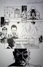 COMIC TYRESE GIBSON'S MAYHEM! ORIGINAL ART BY TONE RODRIGUEZ #1 PG 11 IMAGE