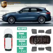 Windows Sunshade UV Ray Protector Mesh Block Privacy Visor For Porsche Cayenne (for: Porsche)