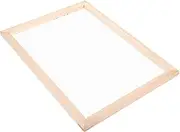 Angoily Photo Frame Decorative Painting Poster Frame Collage Easel Plate Stands for Display Digital Tiny Gold Frames Plate Holder Modern Art Chain Picture Frame Record Numbers Kits Wooden