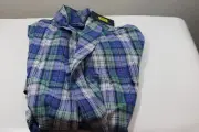NWT Polo Ralph Lauren Men's Sleepwear Long Sleeve Robe Small/Medium Green 0000