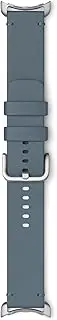 [Google] Pixel Watch Crafted Leather Band - Only Compatible with The 45mm Pixel Watch 3 - Moondust - Small