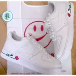 NIKE AIR FORCE 1'07 LX "ROSE"白色 玫瑰 情人節 休閒鞋 CU6312-100