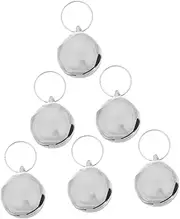 NOLITOY 6Pcs Pet Collar Bells Cute Decorative Charms with Crisp Sound Easy to Install for Dogs Cats for Training and Indoor Positioning