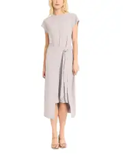 Luxely Faux Wrap Dress