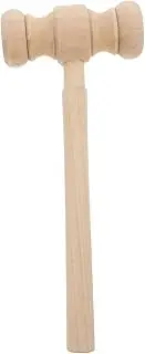 JUMPLAWN Judge Gavel for Mini Wooden Mallet for Role Play Safe Solid Wood Judge Hammer for Halloween Cosplay Lawyer Costume Encourages Family Interaction Creative Play