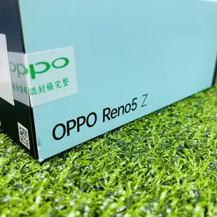 OPPO Reno5 Z 5G(8G/128G)宇宙藍 贈玻璃貼 八核心手機 智慧型手機 展示機 福利品