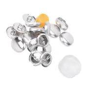 Cloth Bag Cover Buttons Kit Round Button Base DIY Handmade Crafts Buckle Mak LLI