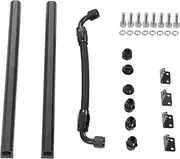 Vomeko High Flow Fuel Rail Kit for LS1 LS6 - -8an Port Billet Aluminium Black EFI Fuel Rails