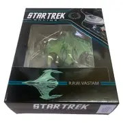 RRW Vastam Romulan Command Warbird Eaglemoss Star Trek Online #6 with Magazin