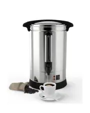 100 Cup Fast Brew Commercial Coffee Urn, Food Grade Stainless Steel Large Cap...