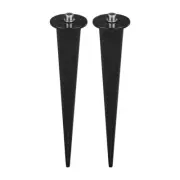 Lawn Lamp Socket Ground Pegs Stake Spike Outdoor Spotlight Accessory