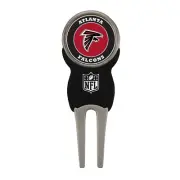 Atlanta Falcons Divot Tool with NFL Double Sided Golf Ball Marker