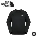 【THE NORTH FACE 男 快乾保暖長T恤《黑》】46HT/長袖上衣/圓領長袖/休閒長袖