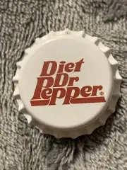 Vintage Diet Dr Pepper Soda Bottle Cap Plastic Lined NOS West Jefferson, NC
