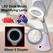 Altronics Inspect-A-Gadget Junior Magnifier LED Desk Lamp 3 Dioptre AU STOCK