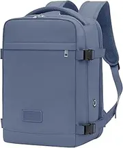 [xlodea] Cabin Bags for Ryanair Underseat Cabin Bag Carry-Ons Travel Backpack Cabin Size Anti-Theft Hand Luggage Backpack with Wet Pocket, USB, Blue