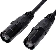 CAT6 Ethercon Cable CAT6 Ethernet Extension Cable RJ45 Ethernet Adapter EtherCON-Compatible RJ45 Connector for Studio Setups, Touring, Stage Production, Concerts 1 Meter