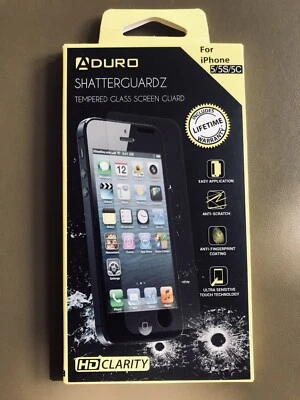 iPhone 5/5S/5C Tempered Glass Screen Guard
