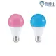 【亮博士】LED E27 3W 紅光/ 藍光 球泡 燈泡 全電壓 情境照明 色泡 節能省電 取代螺旋 (5折)