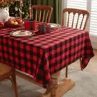 Square Classic Table Cover Tablecloth Dining Tablecloths Christmas Decorations