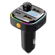 Bluetooth 5.0 FM Transmitter Car Radio Modulator MP3 Player with 8516
