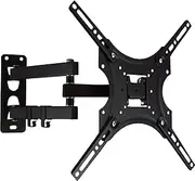 [Philips] SQM9232/10 TV Wall Mount for TVs from 26 Inches to 70 Inches Max. 35 kg LED, LCD, QLED, OLED, Curved and Flat TVs, TV Cable Management, VESA Mounting Holes, Black