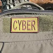 Ellen & Eli Signature Cyber Duty Identifier Tab/Patch, brown