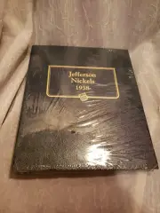 WHITMAN CLASSICS ALBUM #9116 JEFFERSON NICKELS 1938– NEW SEALED