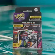 UNO Flip Transformers Edition Card Game - Mattel Games