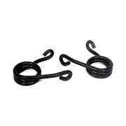 Heavy Duty Black 3" Scissor (Torsion) Solo Seat Springs (Pair) Chopper/Bobber