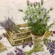 4 Paper Napkins for Decoupage / Parties - The flavour of Provence