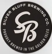 Silver Bluff Brewing Co Beer Coaster Brunswick GA