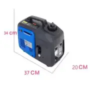 48v60v72v universal remote gasoline generator electric two-wheel range extender
