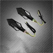 Indicators Flowing Turn Signal 12V 3W Motorcycle LED Turn Signal Light Indicators Blinker Light Motorcycle Turn Signal Indicator Light Lamp Turn Signal Indicator(Yellow)