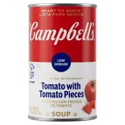Campbell s Classic Low Sodium Tomato Soup, 50 Ounce, 12 Per Case