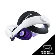 Adjustable Head Strap Bundle for Meta Oculus Quest 2 VR Headset Accessories