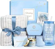 Self Care Gifts for Women, Thinking of You Get Well Gifts for Women, Care Package for Women, Bath Spa Gift Baskets for Women, Gifts for Mom Daughter Grandma, Mothers Day, After Surgery Gift Blanket