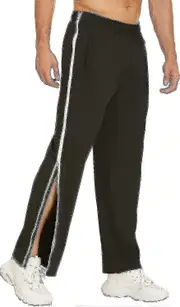 Men's Training Trousers With Full-length Zip, Jogging Trousers, Tear-off Trousers, Leisure Trousers, XL