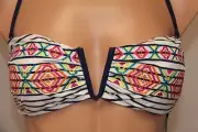 NWT Sperry Top-Sider Swimsuit Bikini Bra Top Sz M IVY