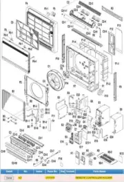 DAIKIN 2111519 REMOTE CONTROLLER HOLDER