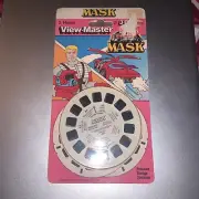 Vintage MASK M.A.S.K. Kenner 1986 3d View-Master 3 Reel Packet SEALED