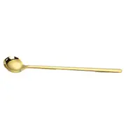 10Pcs Stainless Steel Coffee Spoon With Long Handle Tea Spoon Kitchen Tableware Accessories
