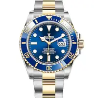 在飛比找PChome24h購物優惠-ROLEX 勞力士 126613LB 半金藍水鬼 41MM 