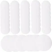 DECORNIJIA 100pcs 7cm Qualitative Filter Paper Medium Flow Rate Coffee Drip Cone Filters