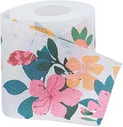 PERSELOSO 1 Roll Colorful Printed Roll Paper Napkin Toilet Paper Safe Pulp for Bathrooms Dining Creative Patterns for Every Occasion