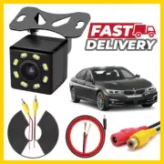 6M Cable Rear View Camera Night Vision Waterproof Mini Reverse Camera 170° 8LED